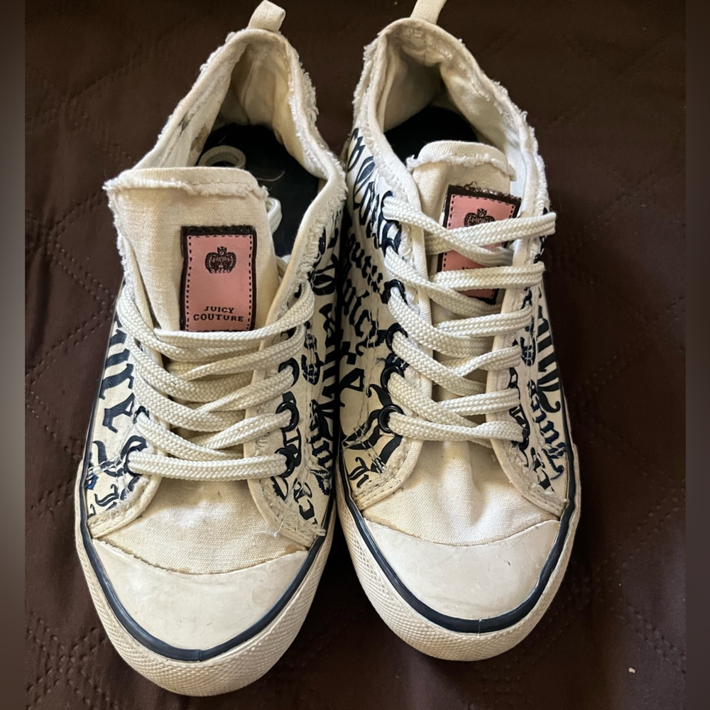 Vintage Juicy Couture White Sneakers